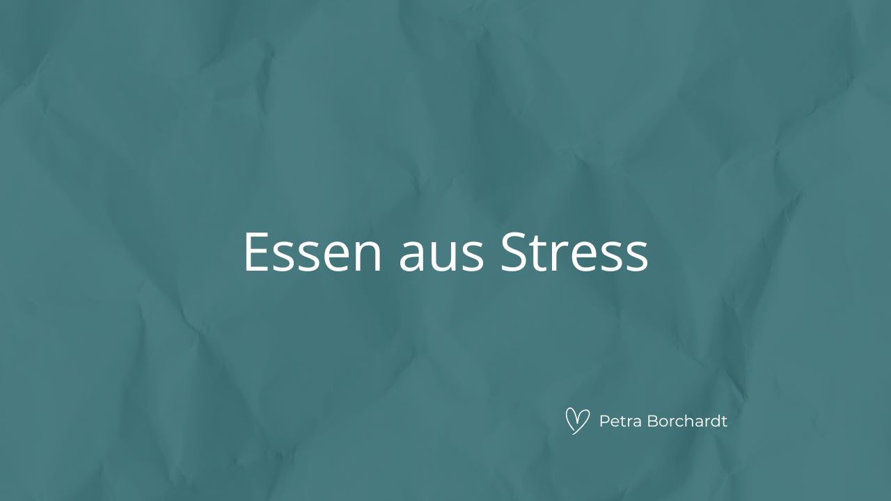 Essen aus Stress