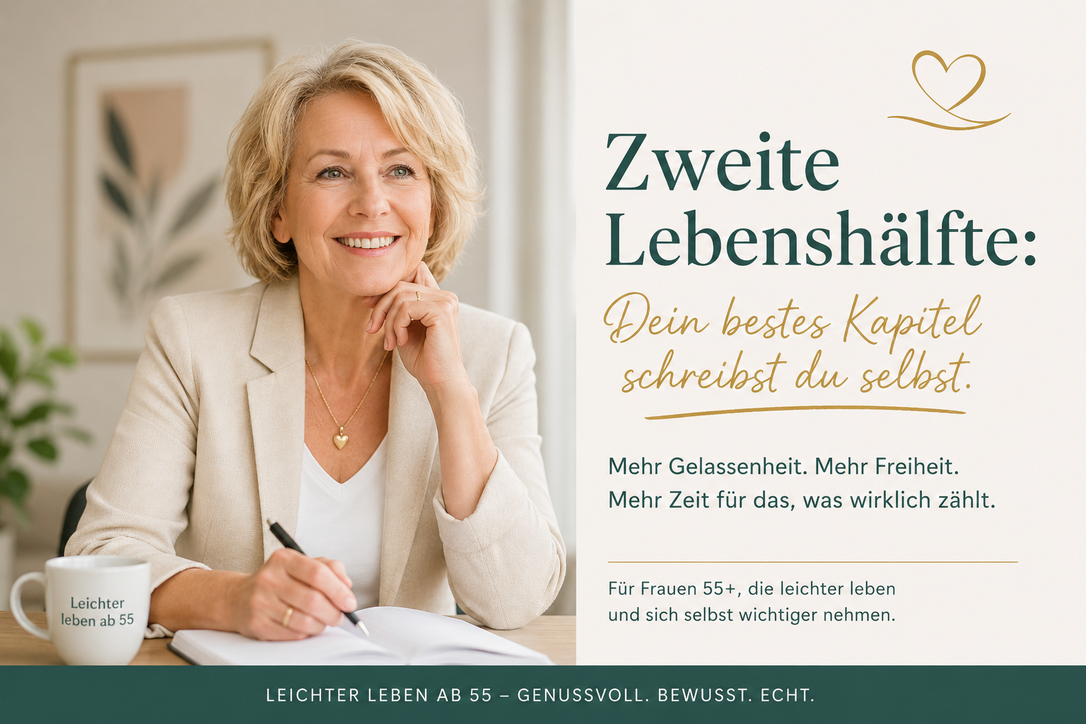 Die zweite Lebenshälfte ist kein Abstieg