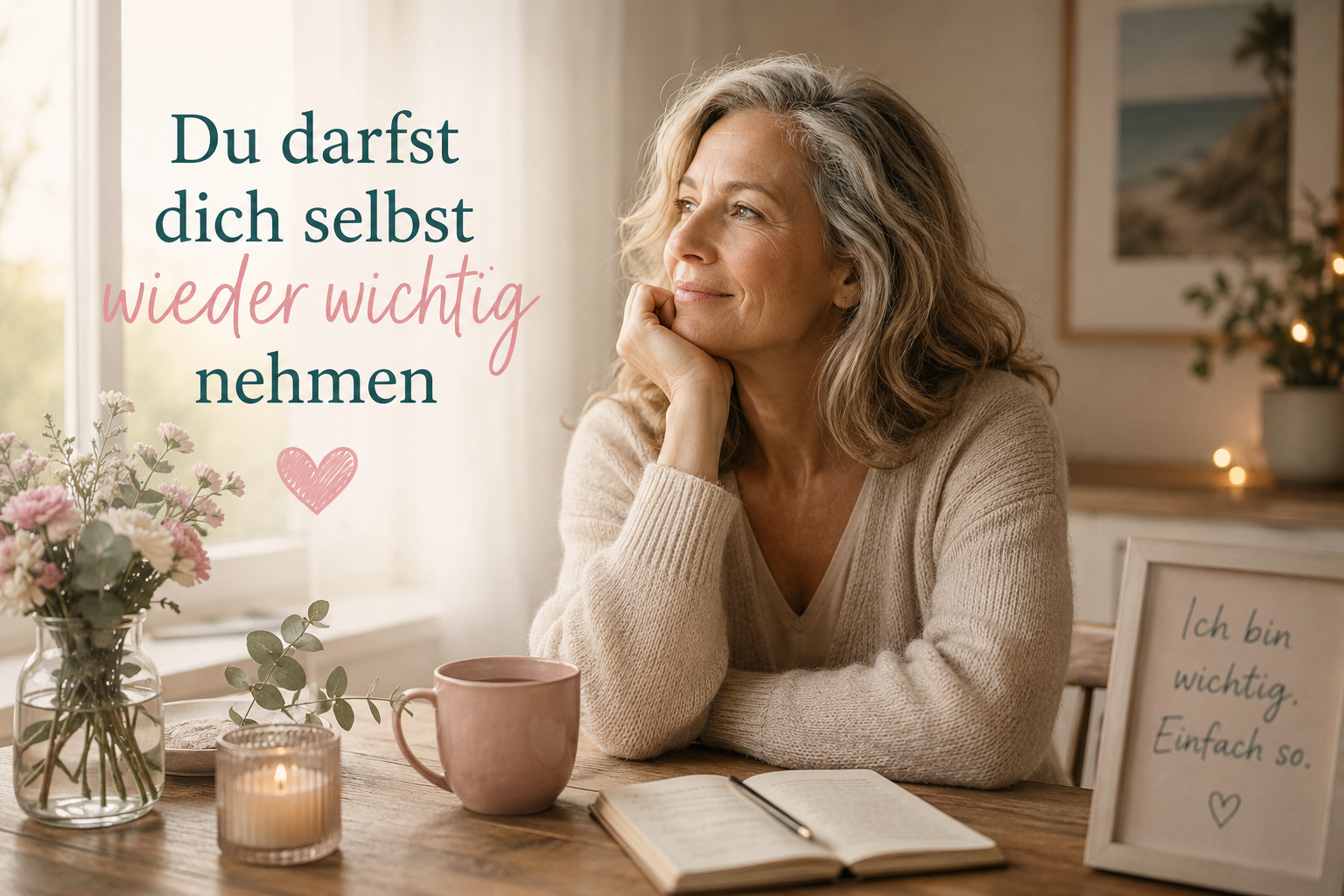 Mehr an sich denken und Selbstfürsorge ab 55