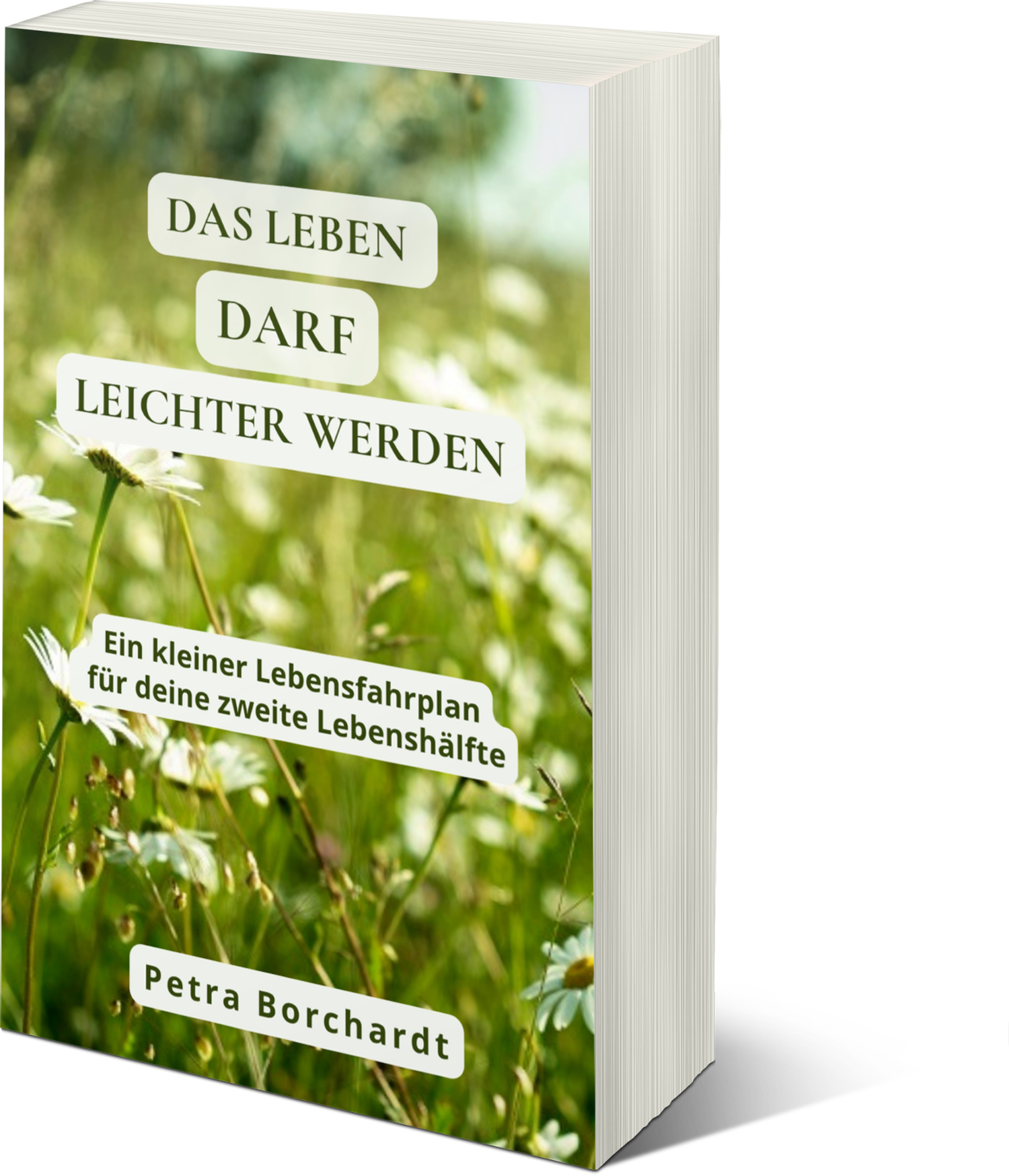 Buchcover Das Leben darf leichter werden von Petra Borchardt