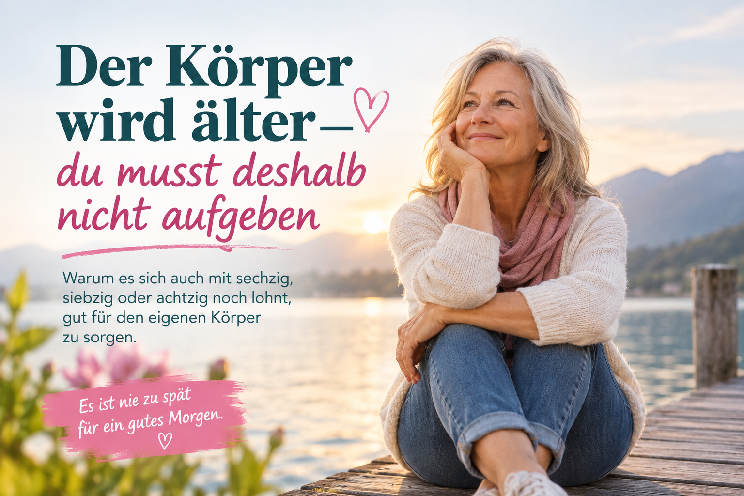 Der Körper wird älter – du musst nicht aufgeben